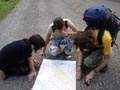 Prce s mapou a buzolou